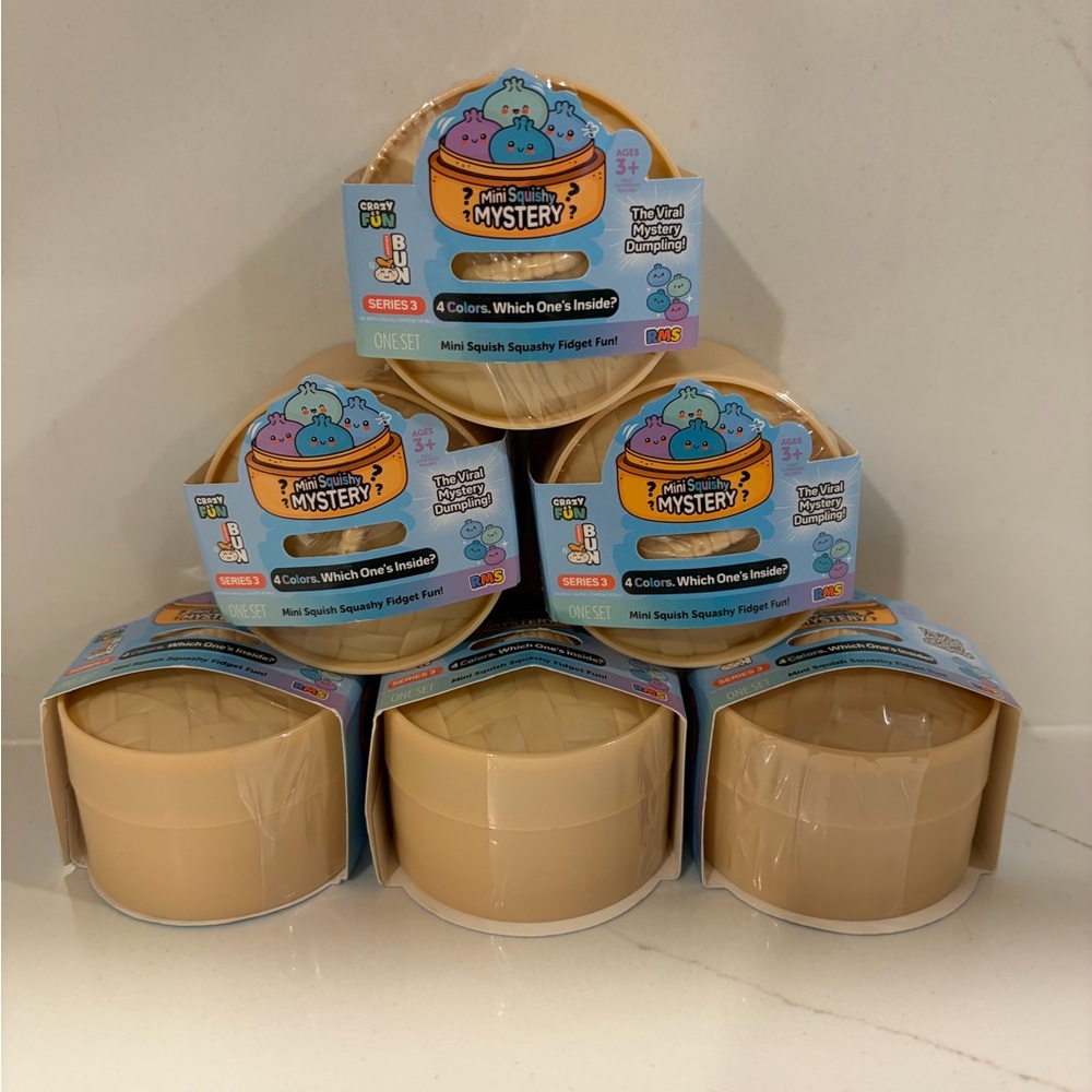 Mini Squishy Mystery Dumpling Fidget Toy - five below